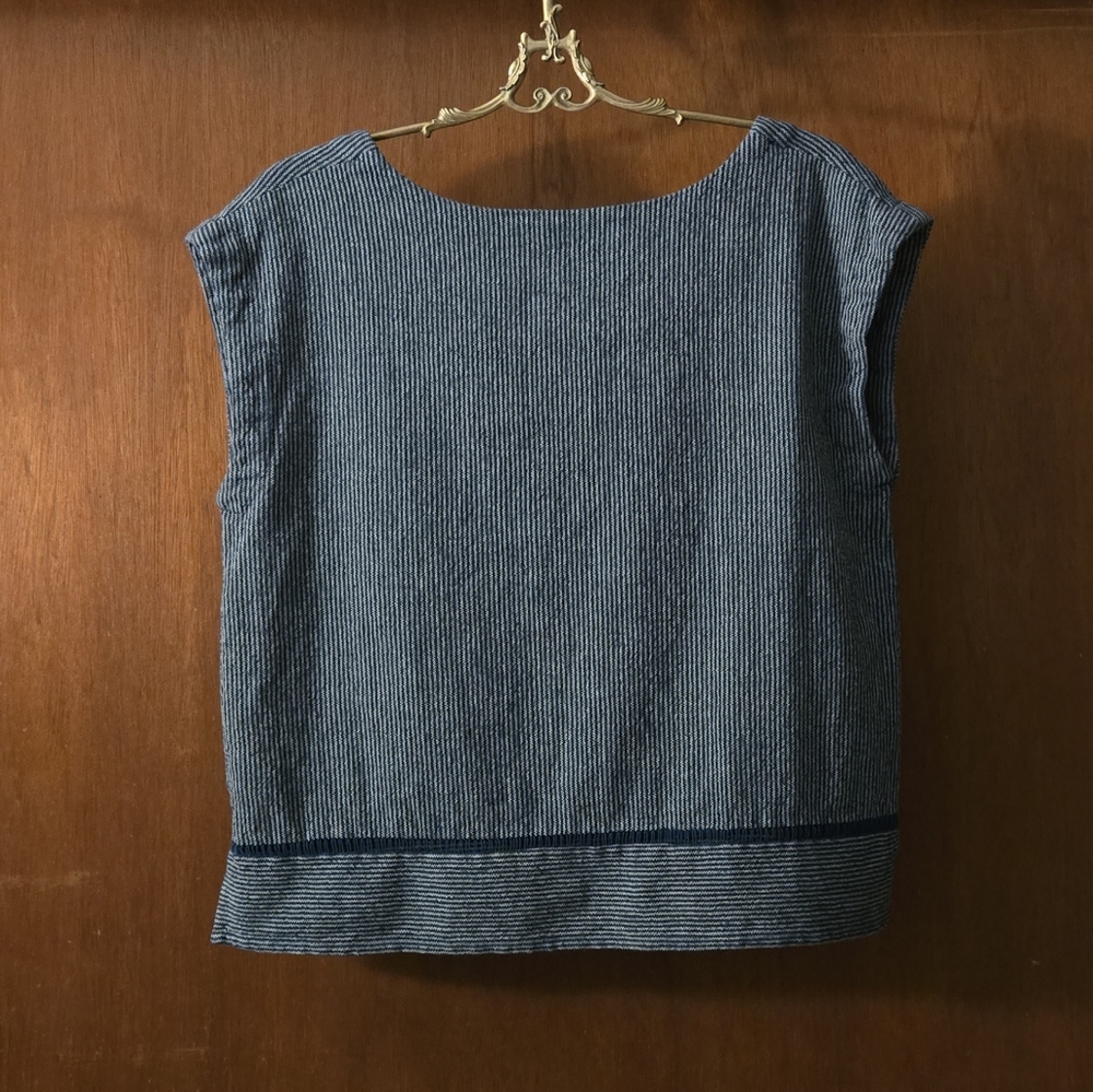 Frye Total Eclipse Railroad Stripe Shell Top - image 6